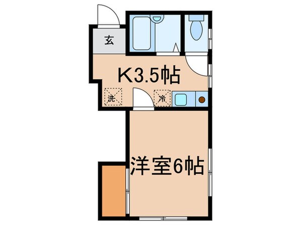 ユウハイツ目白の物件間取画像